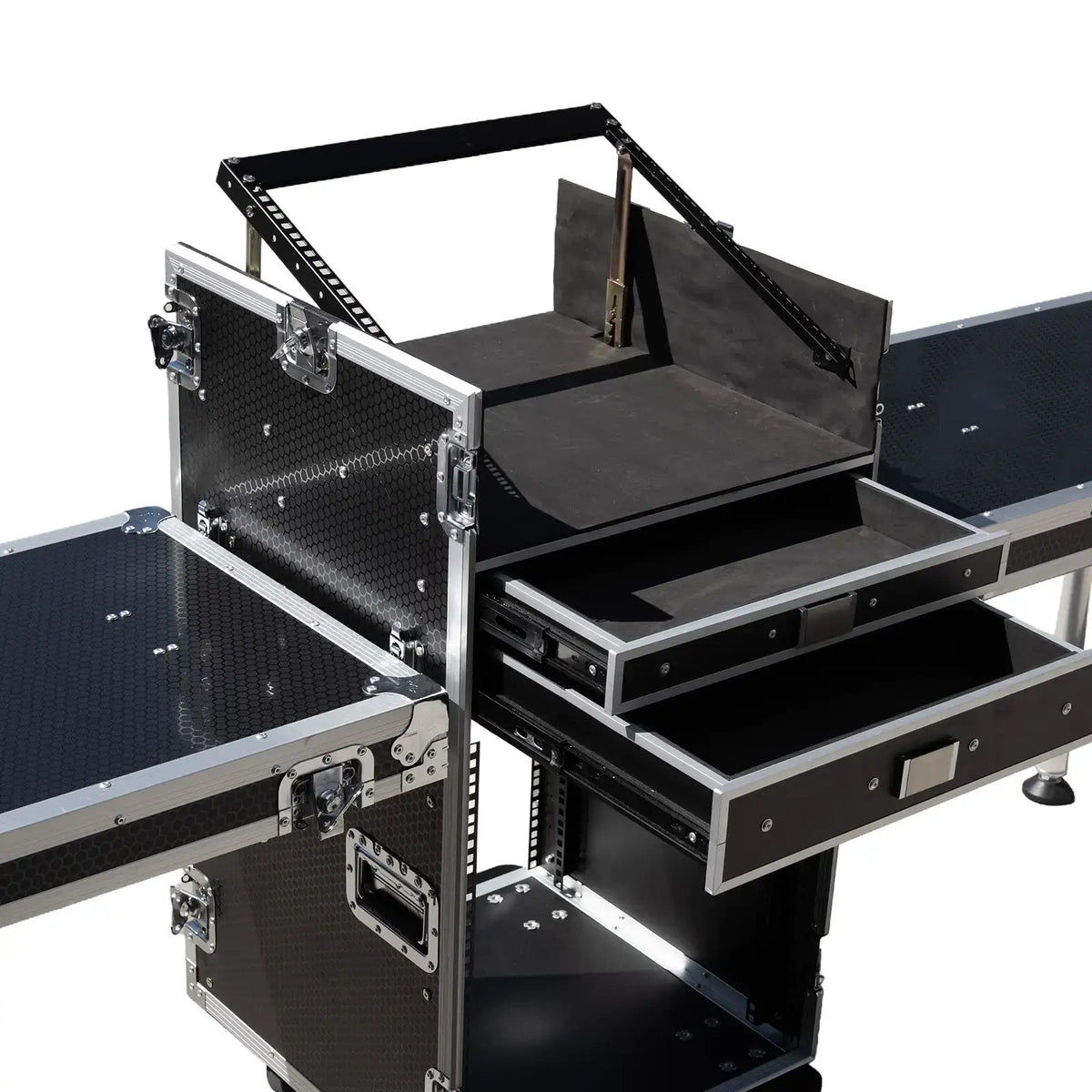Mobile Work Station with 2 Drawers & Tables