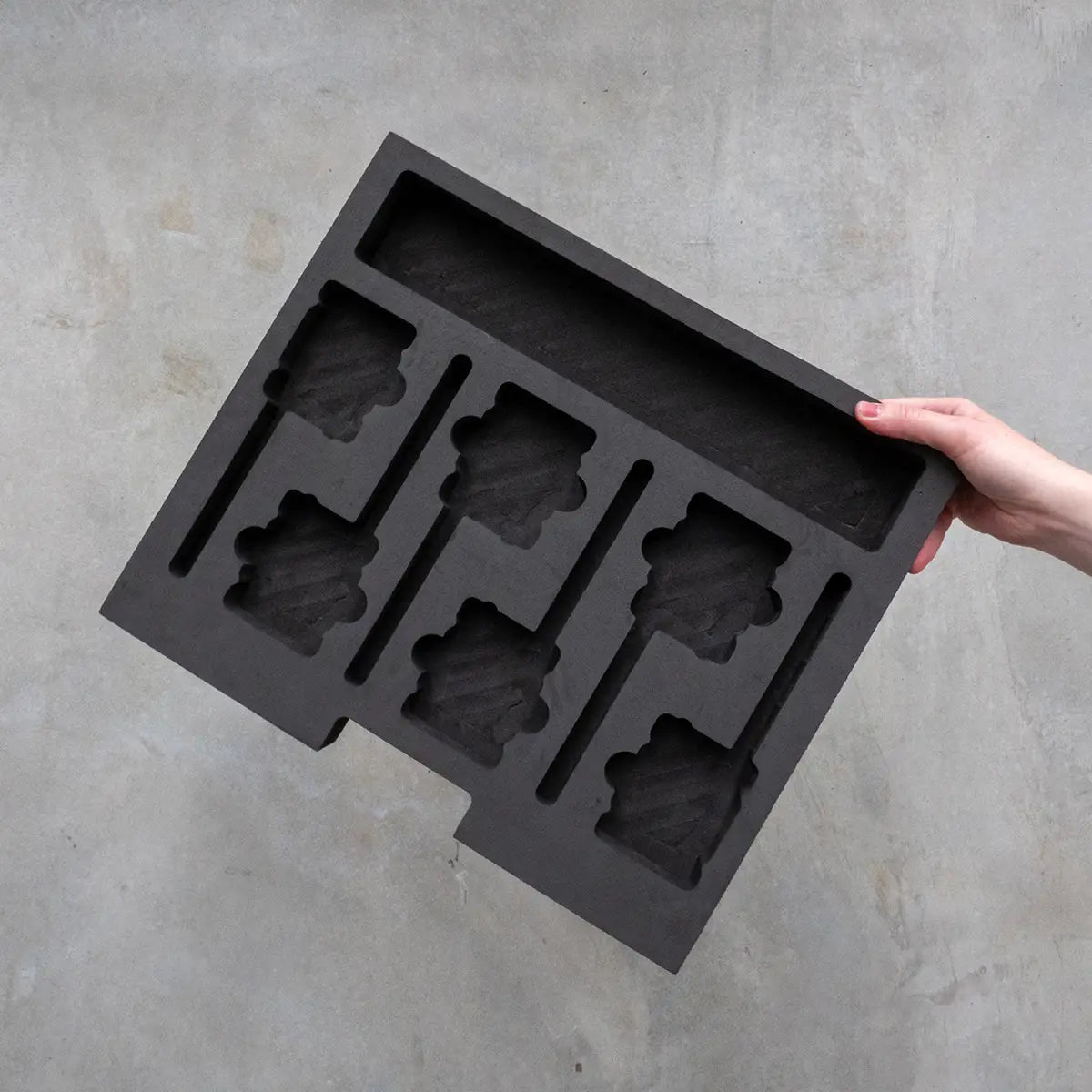 Foam Insert for 6 x Sennheiser EW-D SK Belt Pack with Pocket