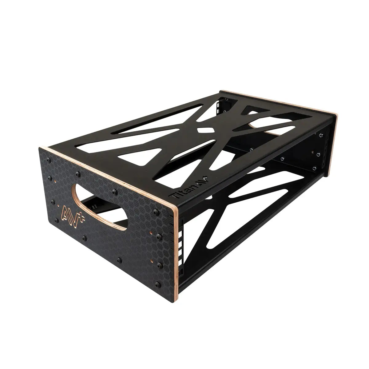 2RU Fly Rack & Wheeled Hard Case