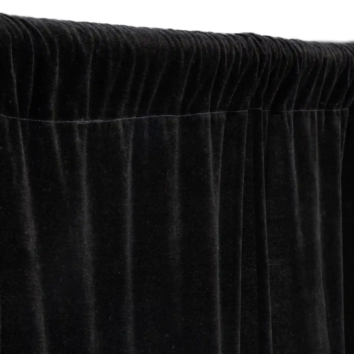 Backdrop Curtain – 3.15m x 4.25m Black Velvet 300gsm