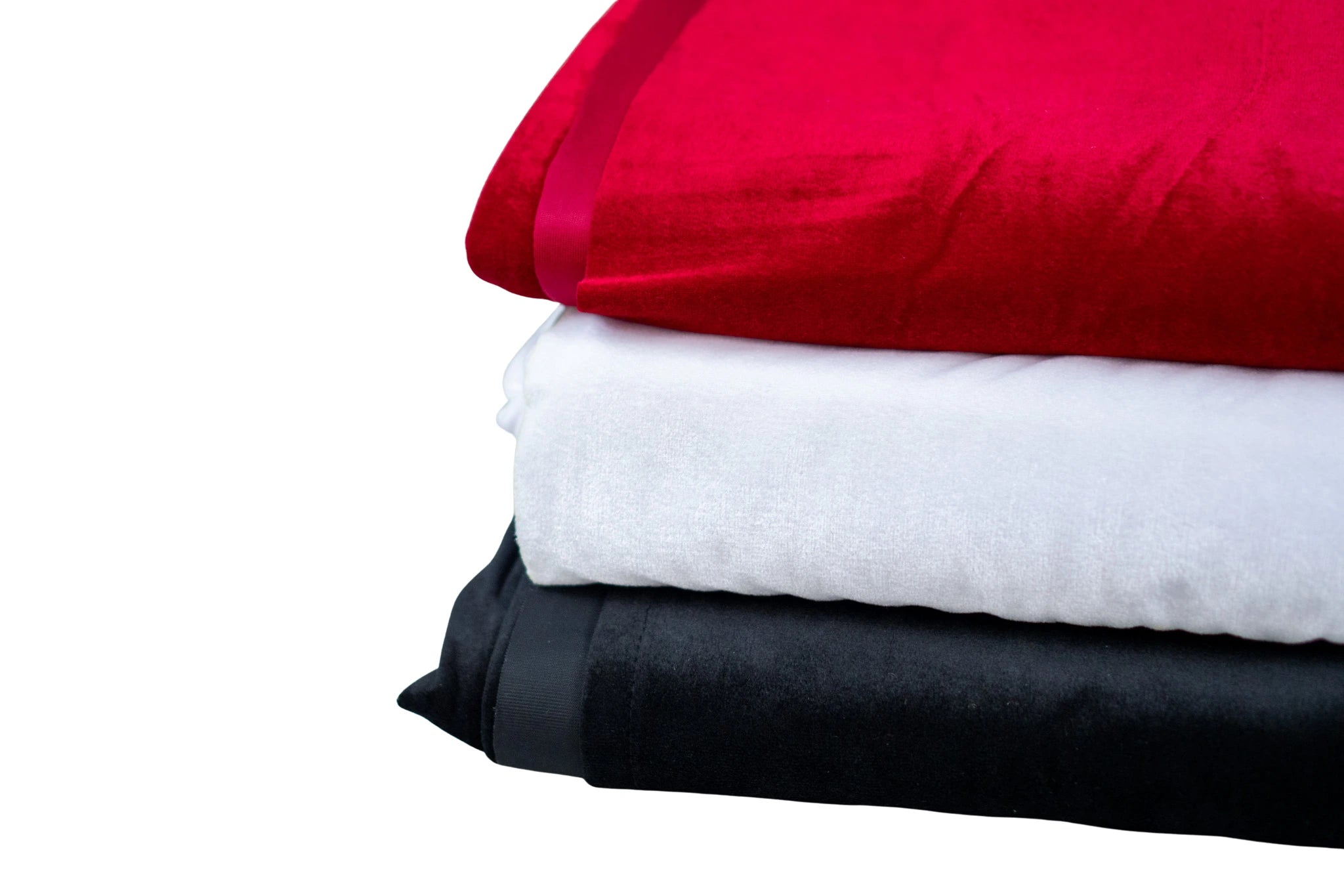 Backdrop Curtain – 3.15m x 3m White Velvet 300gsm