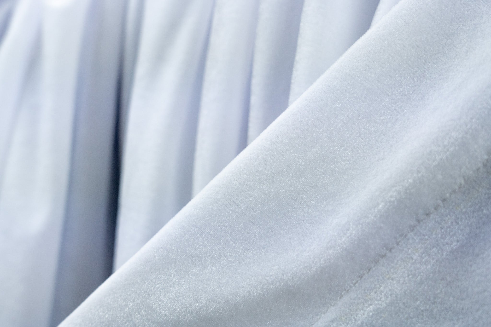 Backdrop Curtain – 3.15m x 3m White Velvet 300gsm