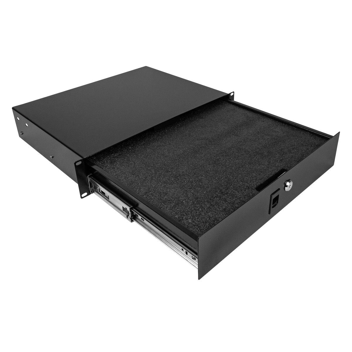 Rack Mount Drawer 2U with EPE foam insert