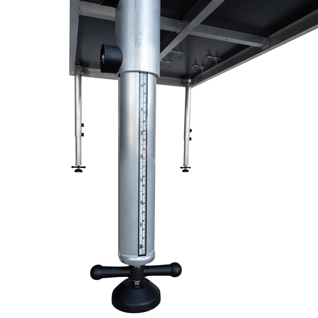 2 x 1m Stage Platform with 600-1000mm Legs