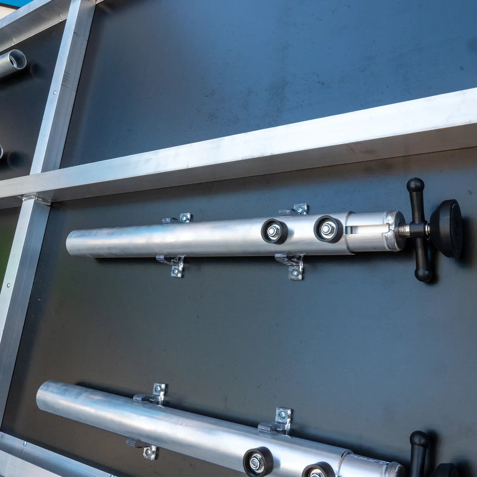 2 x 1m Stage Platform with 600-1000mm Legs