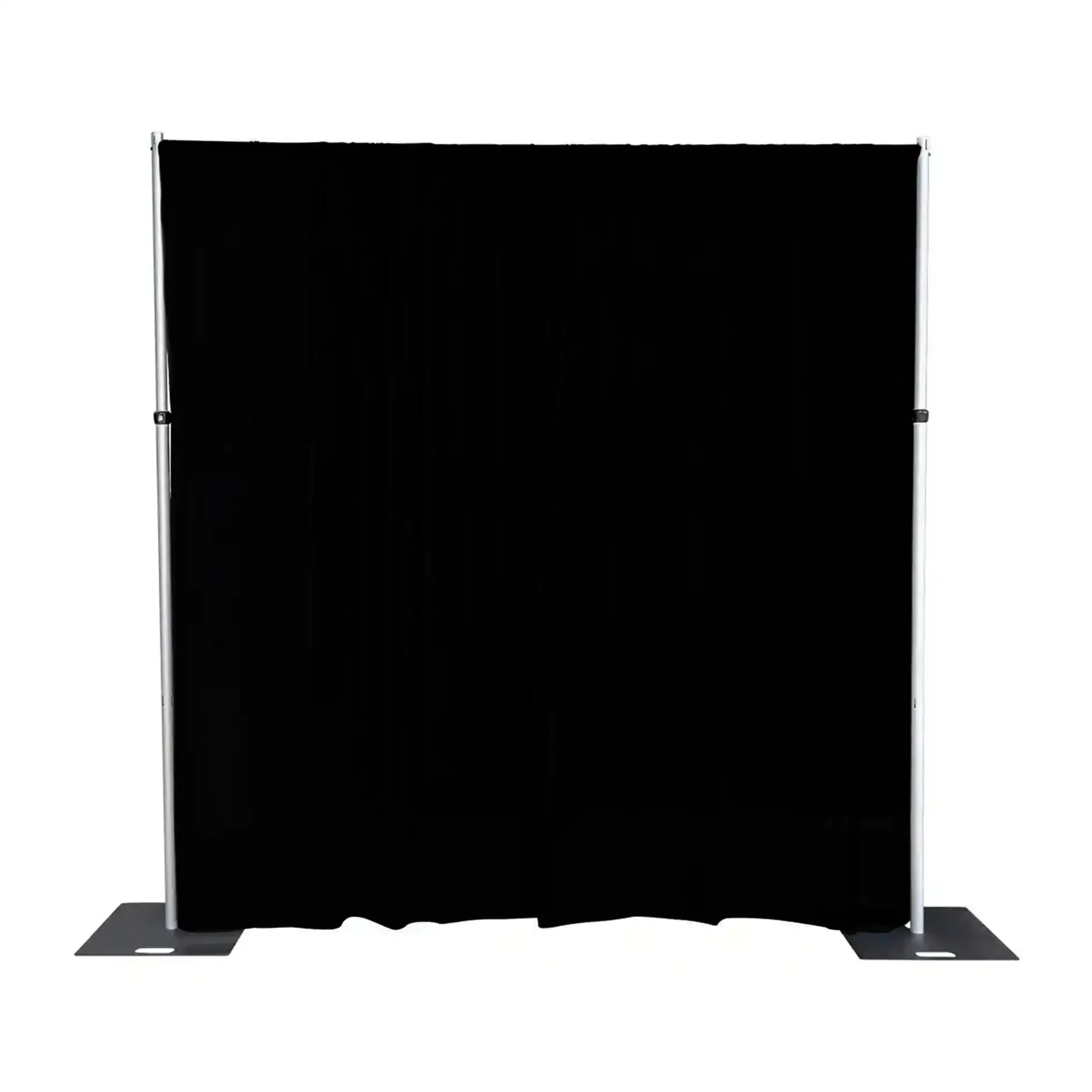 3m x 3m Pipe and Drape Stand with Black Velvet Drape (800gsm)