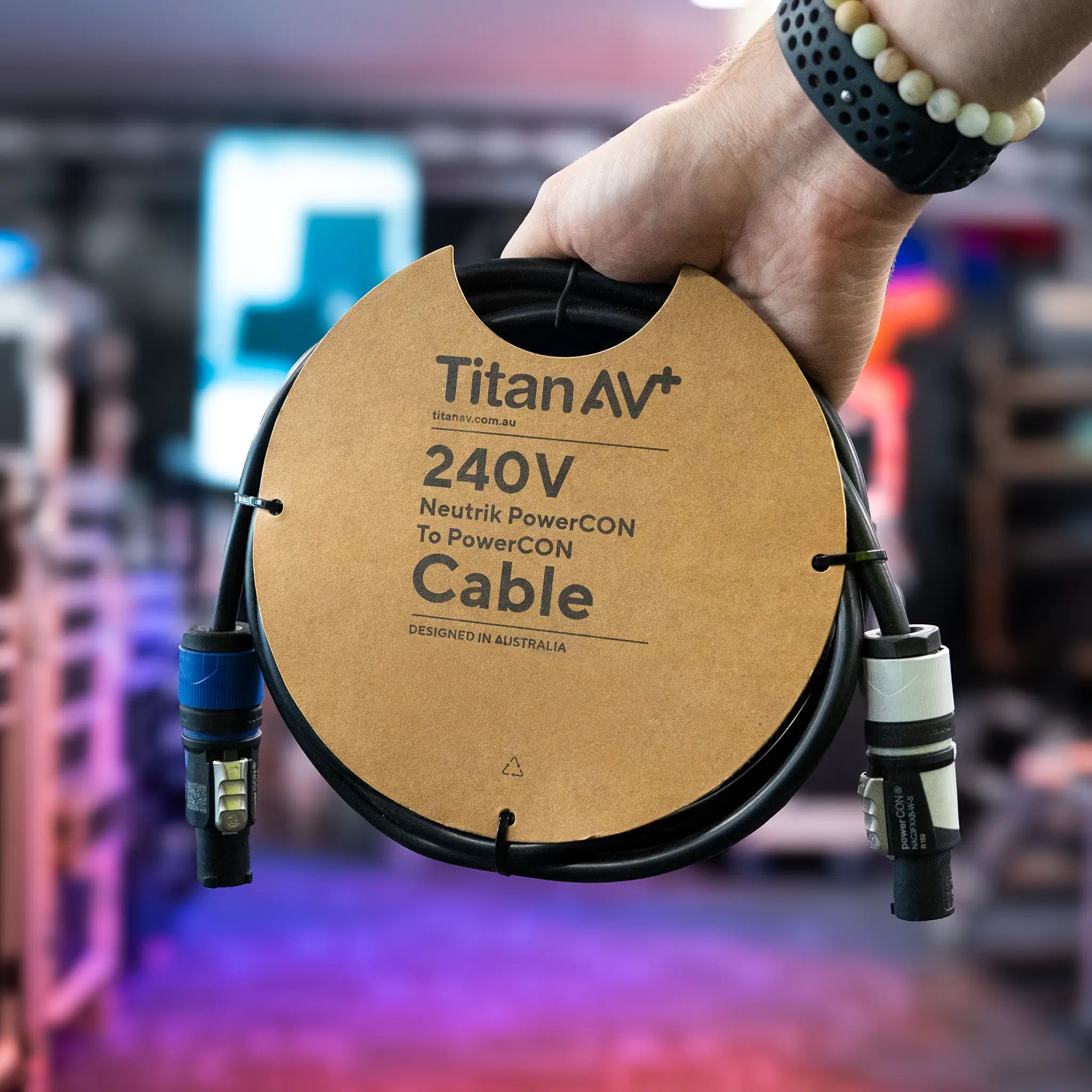 2m PowerCon Cable