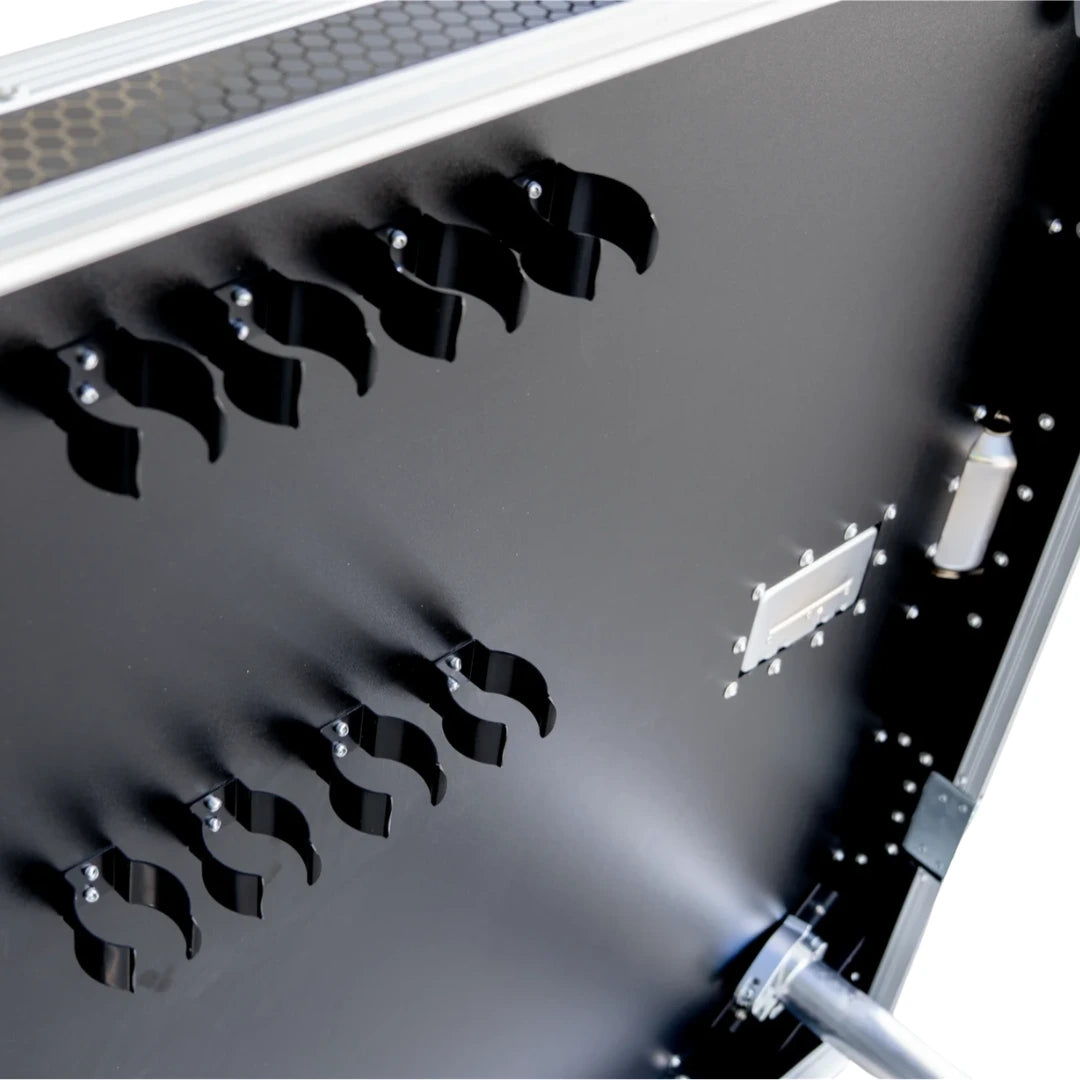 Dual Monitor Broadcast Workstation Road Case