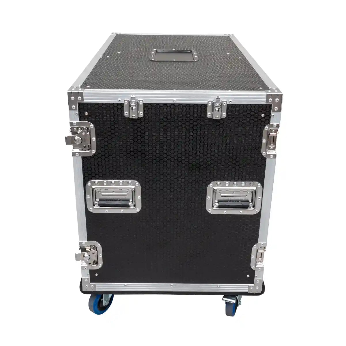 12RU Shockproof Rack & 4 Drawer Workstation with Side Tables