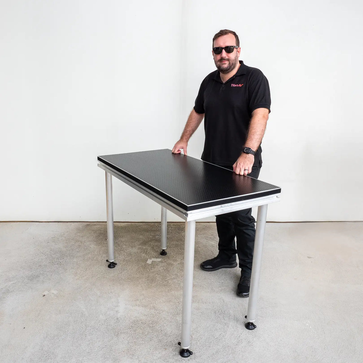 Portable DJ Table, 1.2m x 0.6m