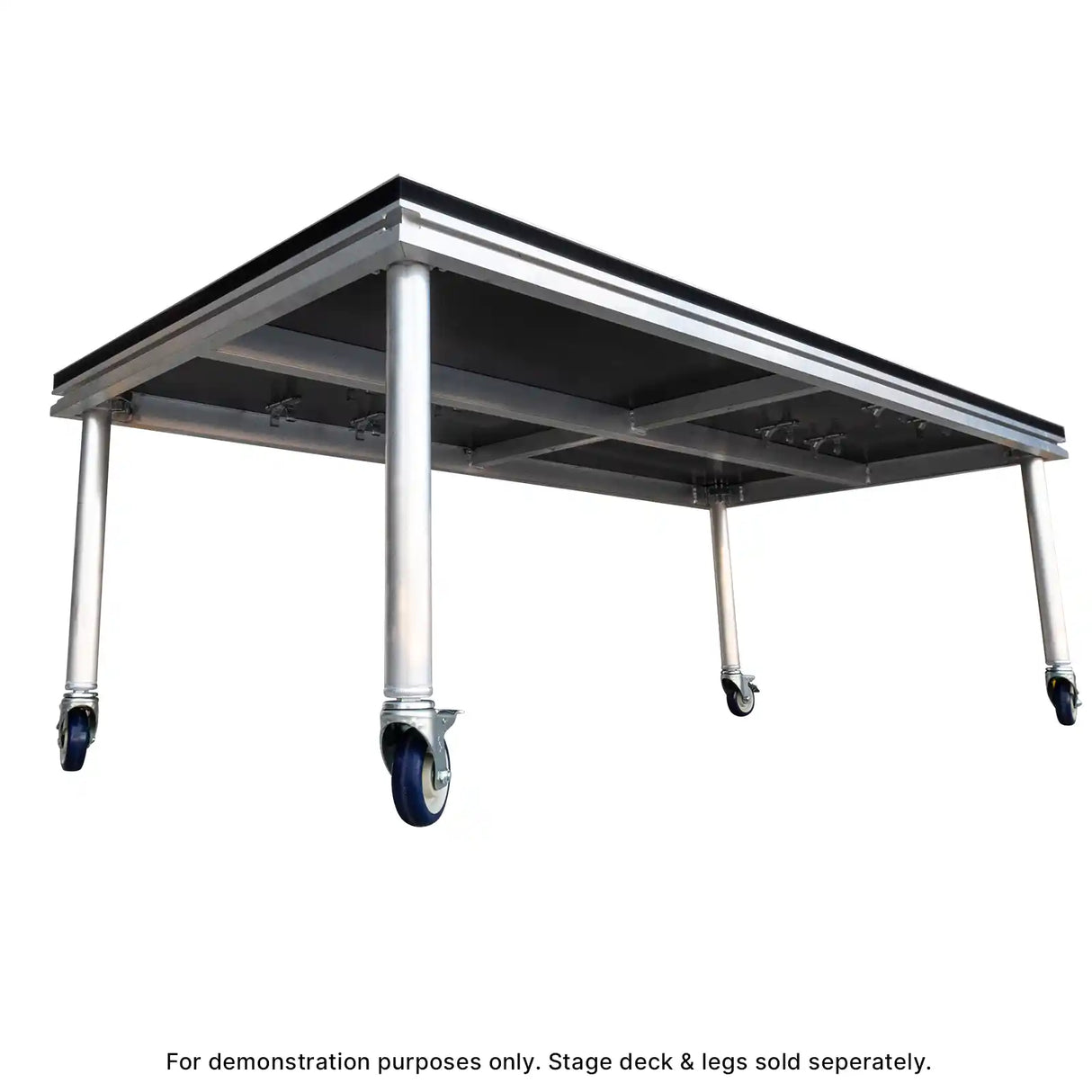 4" Threaded Caster Wheel with Brake