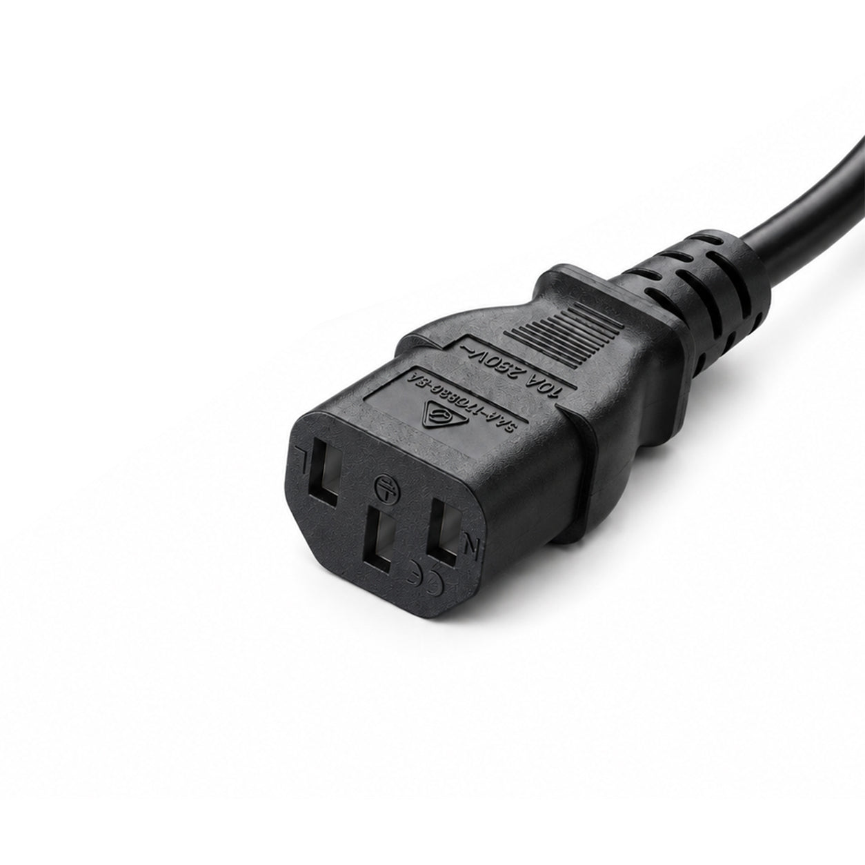 IEC Power Cable with Piggy Back Plug