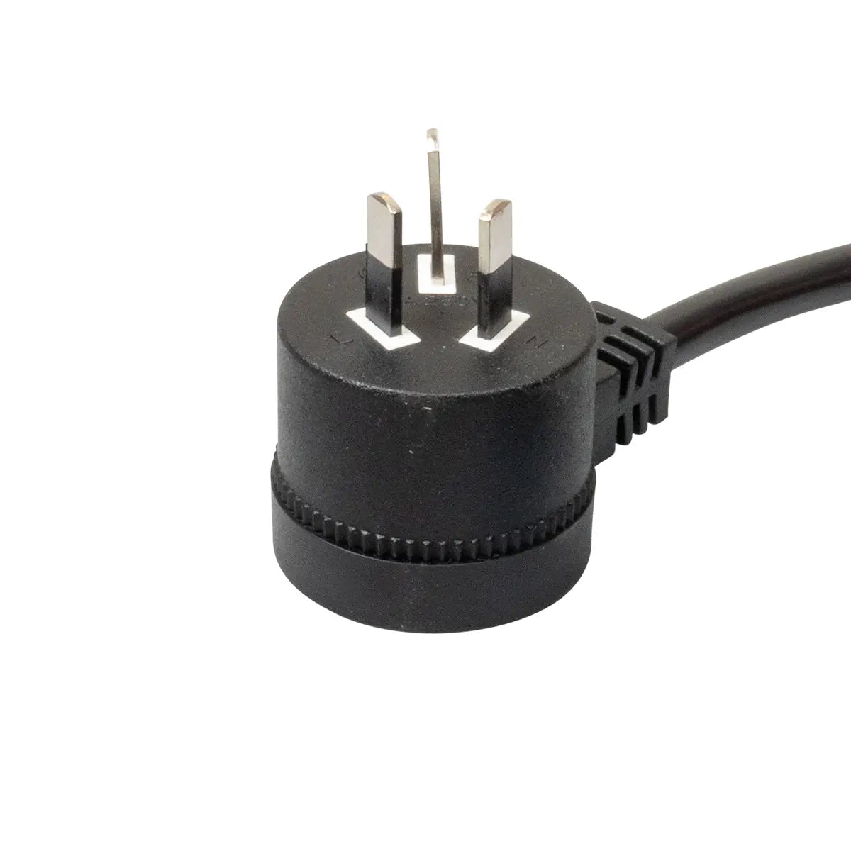 Close-up of Titan AV piggyback AU plug