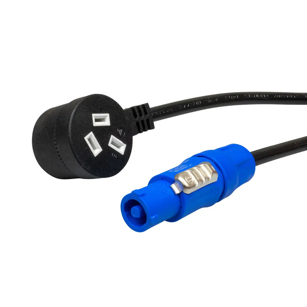 3m PowerCON Power Cable with Piggy Back Plug