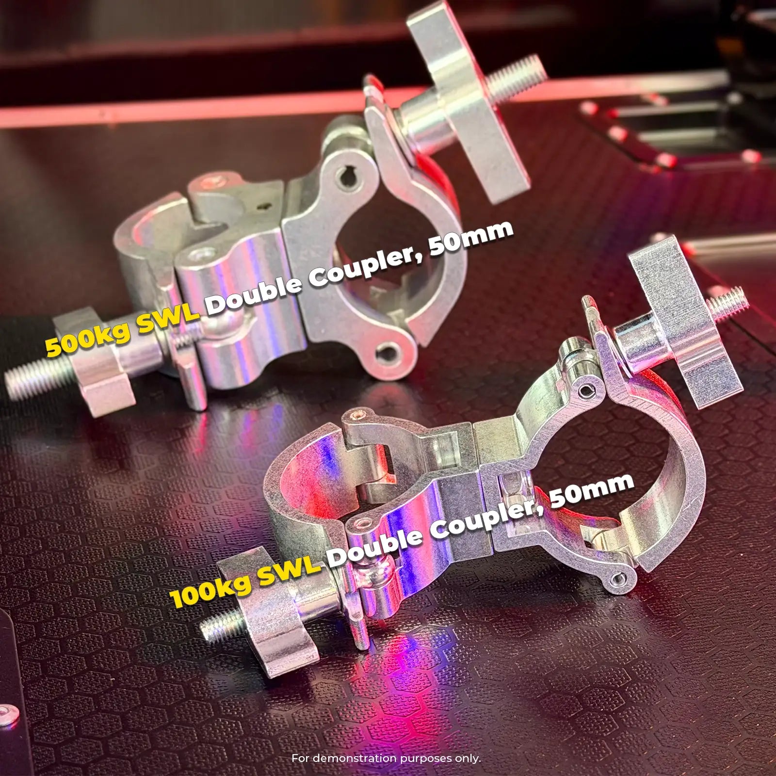50mm Truss Clamp Double Coupler SWL 100 Kg