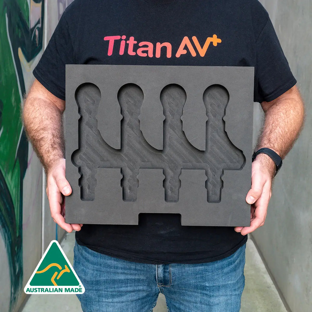Titan AV Foam Insert for Shure ULXD2 & UR2 with SM58 Head