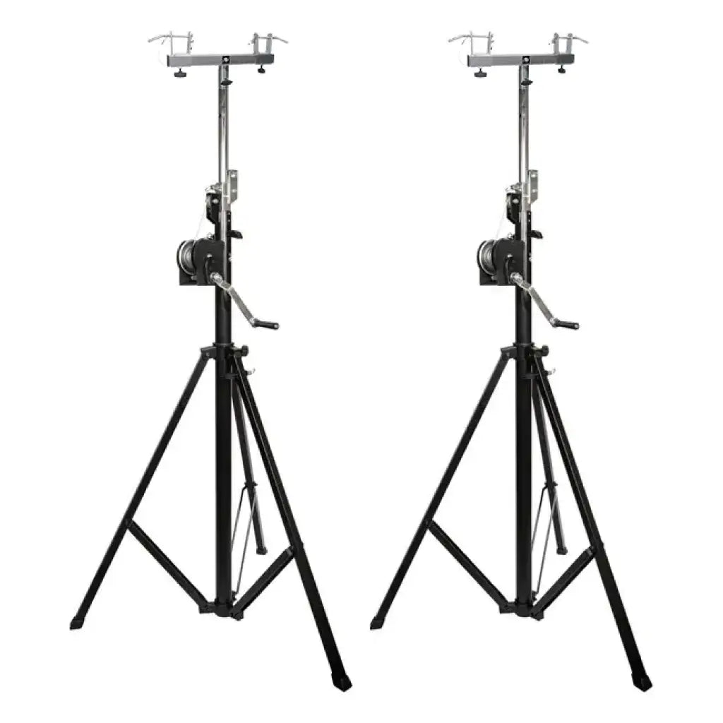 4.1m Winch Up Lighting Truss Stand (PAIR)