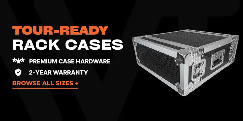 Titan AV Tour-Ready Rack Cases. Browse All Sizes >