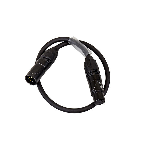 0.5m DMX Cable, 5-Pin 110 Ohm