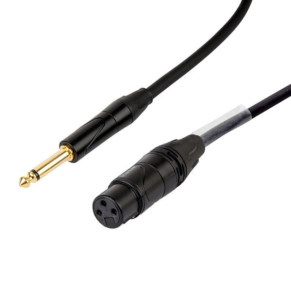 2m XLR Female to 1/4" Jack 6.5mm Titan AV Cable
