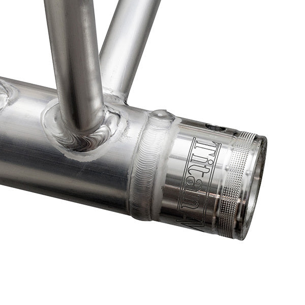 Box Truss Lighting Stand 2.5m Trussing, Steel 500mm Base & Top Plate