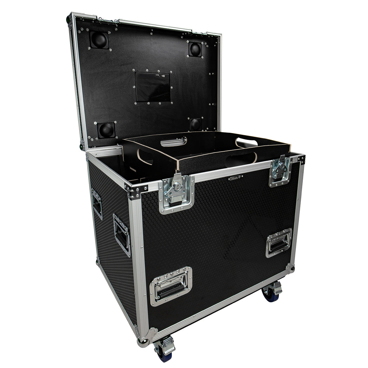 Medium & Tall Cable Packer with Adjustable Dividers & Removable Tray – Pro Road Case