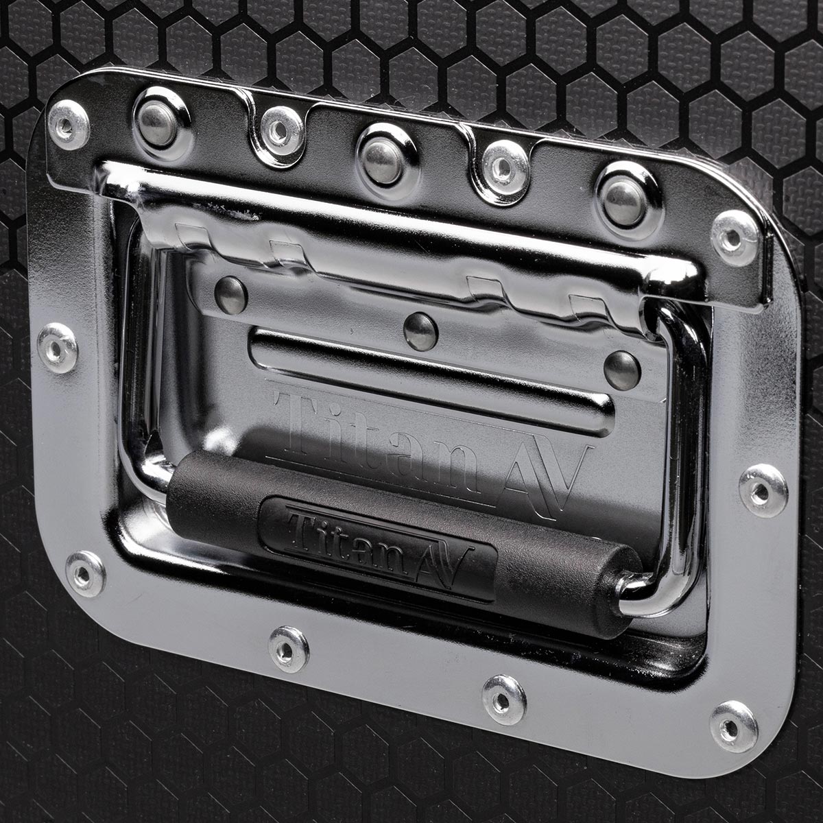 Single Monitor Broadcast Workstation Road Case