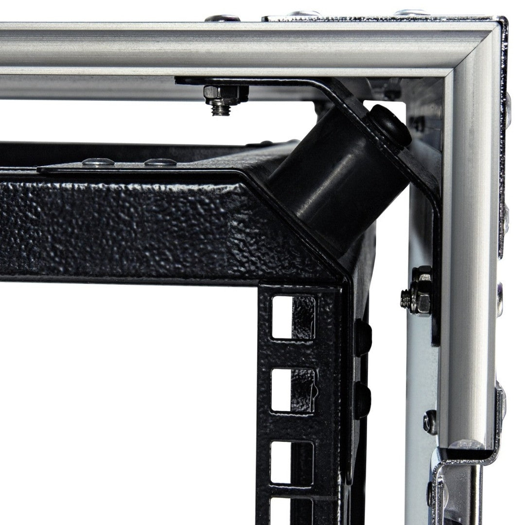 3RU Shock Mount Rack Case, 450mm Deep