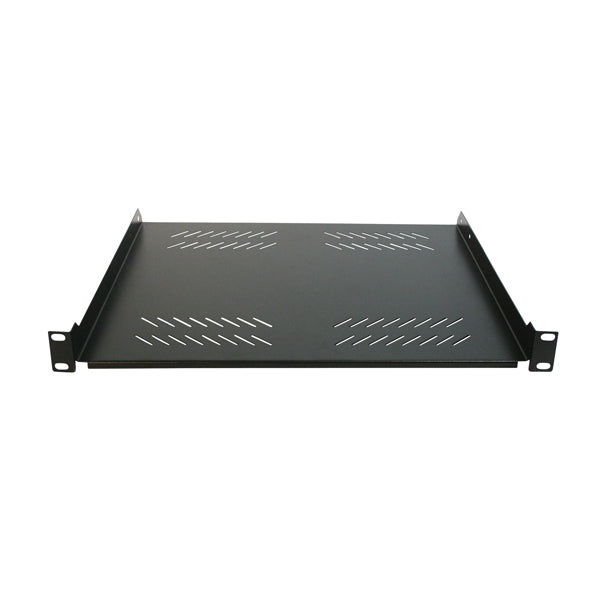1U Rack Shelf, 400mm Deep