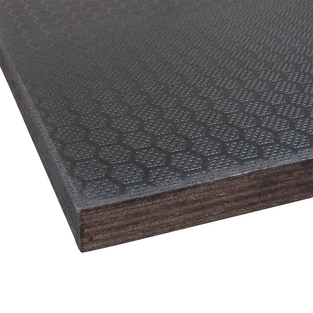 18mm Black Plywood in Hexa Laminate, 1220 x 1220