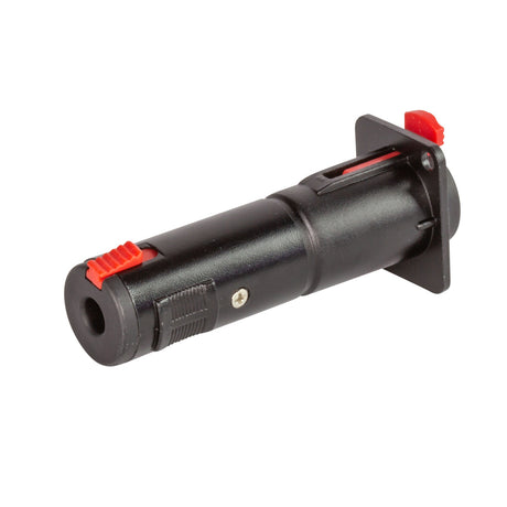 1/4" TRS - 1/4" TRS Pass-through Panel Mount Connector