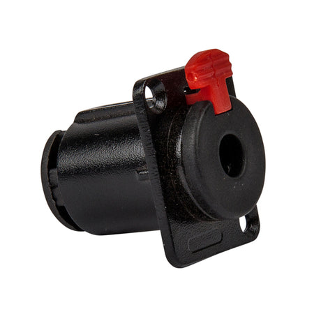 1/4" Stereo Chassis Mount Jack Socket TRS Lock