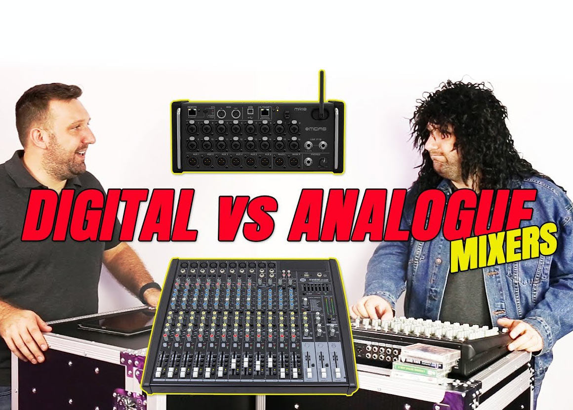 Digital vs Analogue Mixers How to Choose? Titan AV