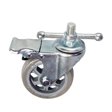 4" Threaded Castor Wheel with Brake for Titan AV Portable Staging