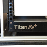 Dual 12RU Shockproof Rack Workstation with Side Tables