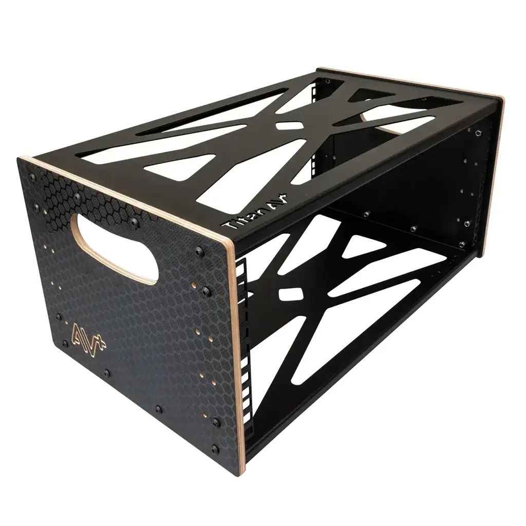 4RU Fly Rack & Wheeled Hard Case – Titan AV