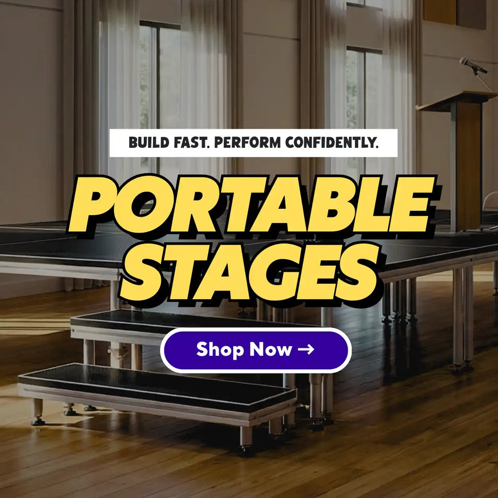 Titan AV Portable Stages