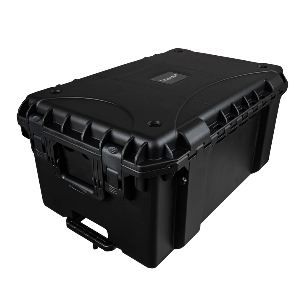 Fly Rack In Container 4RU Fly Rack & Wheeled Hard Case – Titan AV