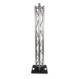 Tri Truss Lighting Stand 2 Meter Trussing & Steel 500mm Base
