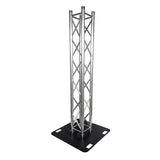 Box Lighting Truss Stand 2 Meter Trussing & Steel 800mm Base