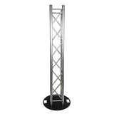 Box Truss Lighting Stand 2 Meter Trussing & Steel 600mm Circle Base