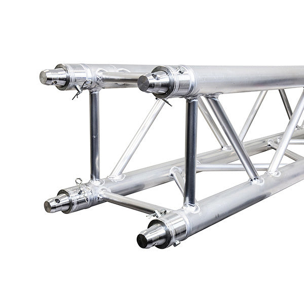 Box Truss Lighting Stand 2m Trussing, 800mm Base & Top Plate