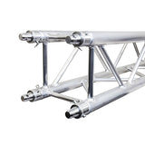 Box Truss Lighting Stand 2.5m Trussing, Steel 500mm Base & Top Plate