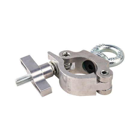 Slim 50mm Truss Lighting Clamp Eye Ring WLL 250 Kg