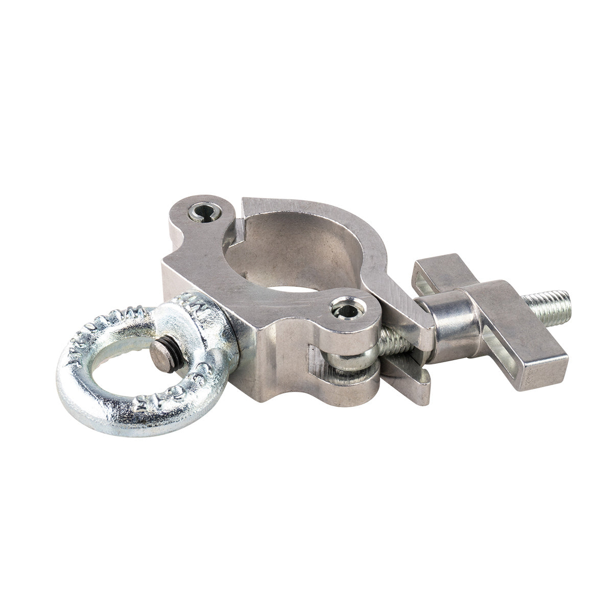 Slim 50mm Truss Lighting Clamp Eye Ring WLL 250 Kg