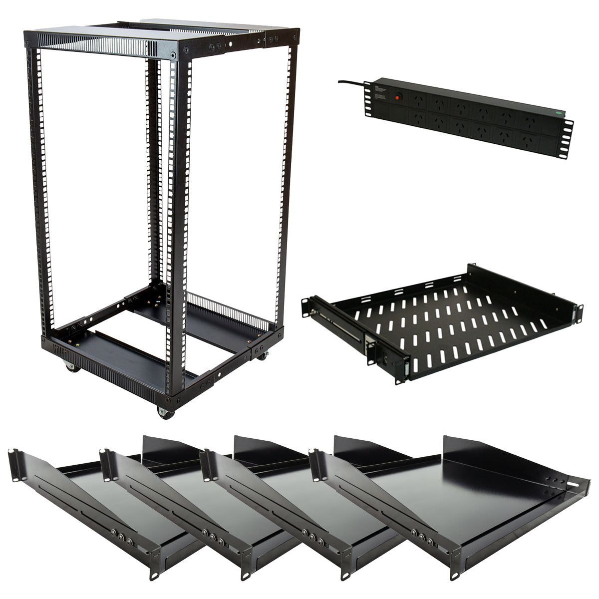 AV Media In-Cabinet 18RU Server Rack Kit