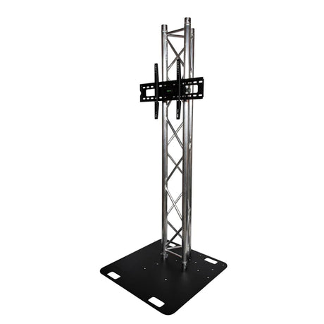 2m Tri Truss Flat Mount TV Stand with 800mm Steel Base