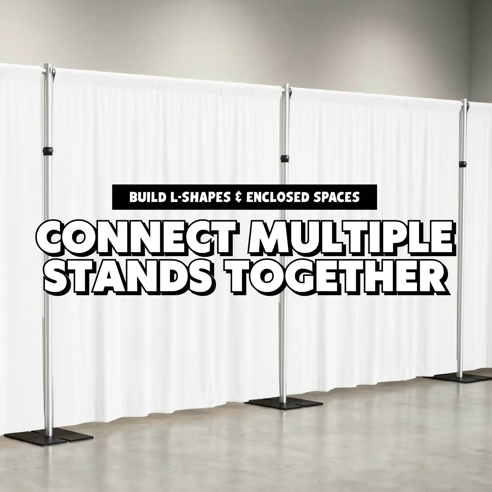 Connect multiple stands together