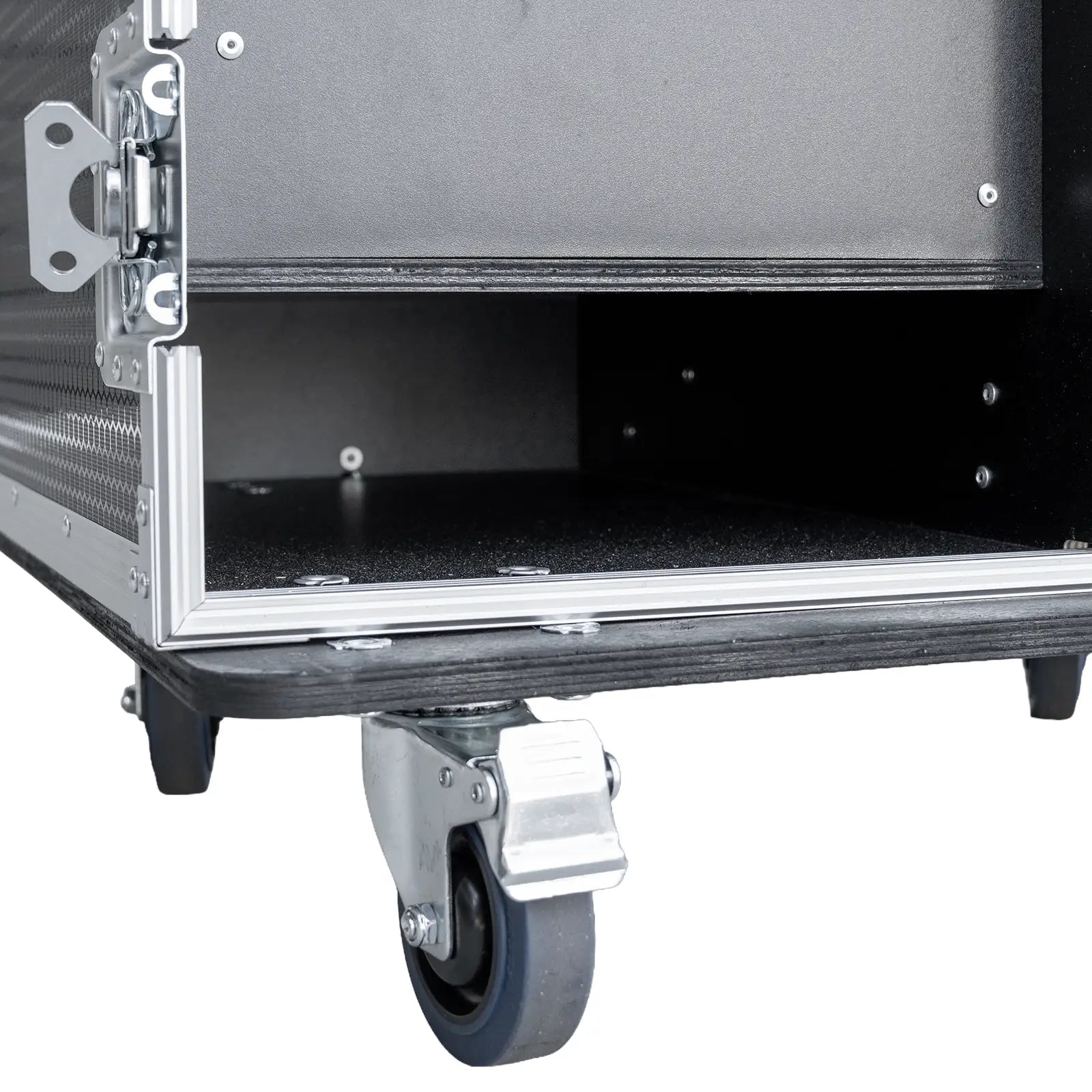 12 Microphone Stand Workstation Road Case