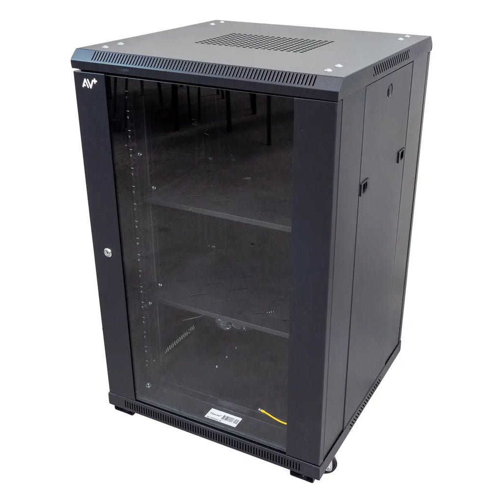 Titan AV 18RU 600mm Deep Server Rack Cabinet
